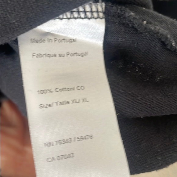 Black Crew Neck Women's Top - Picture 3 of 5